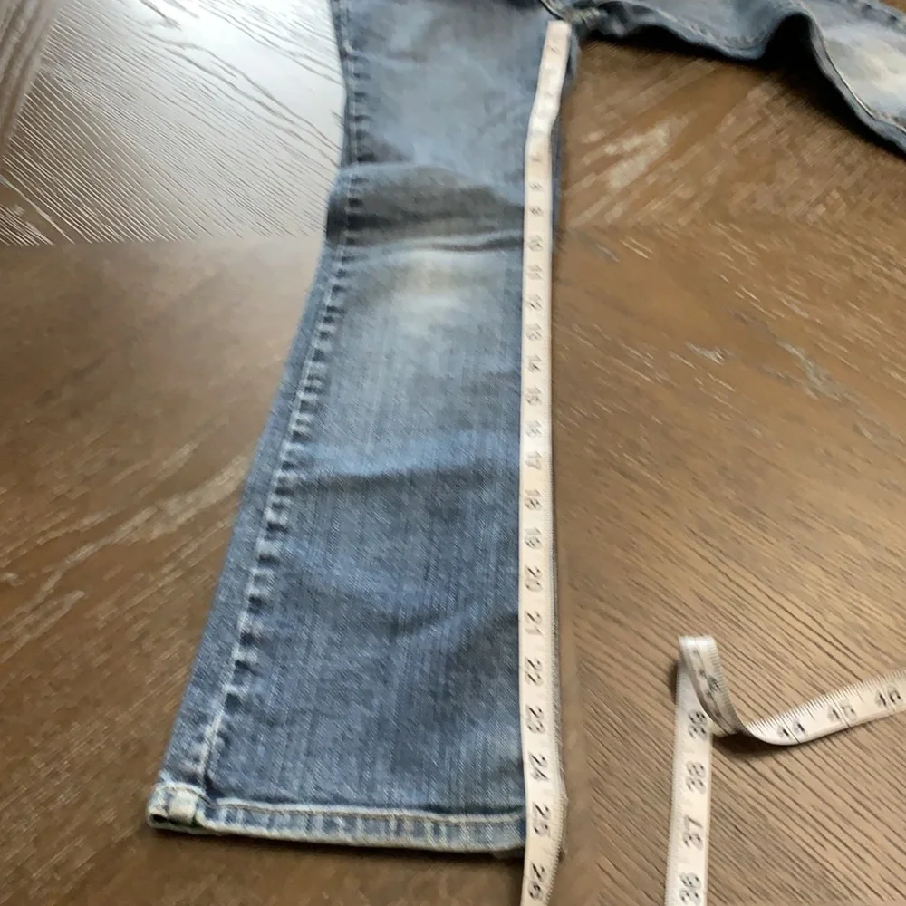 Old Navy denim faded hipster slim bootcut Jeans Size 10 slim